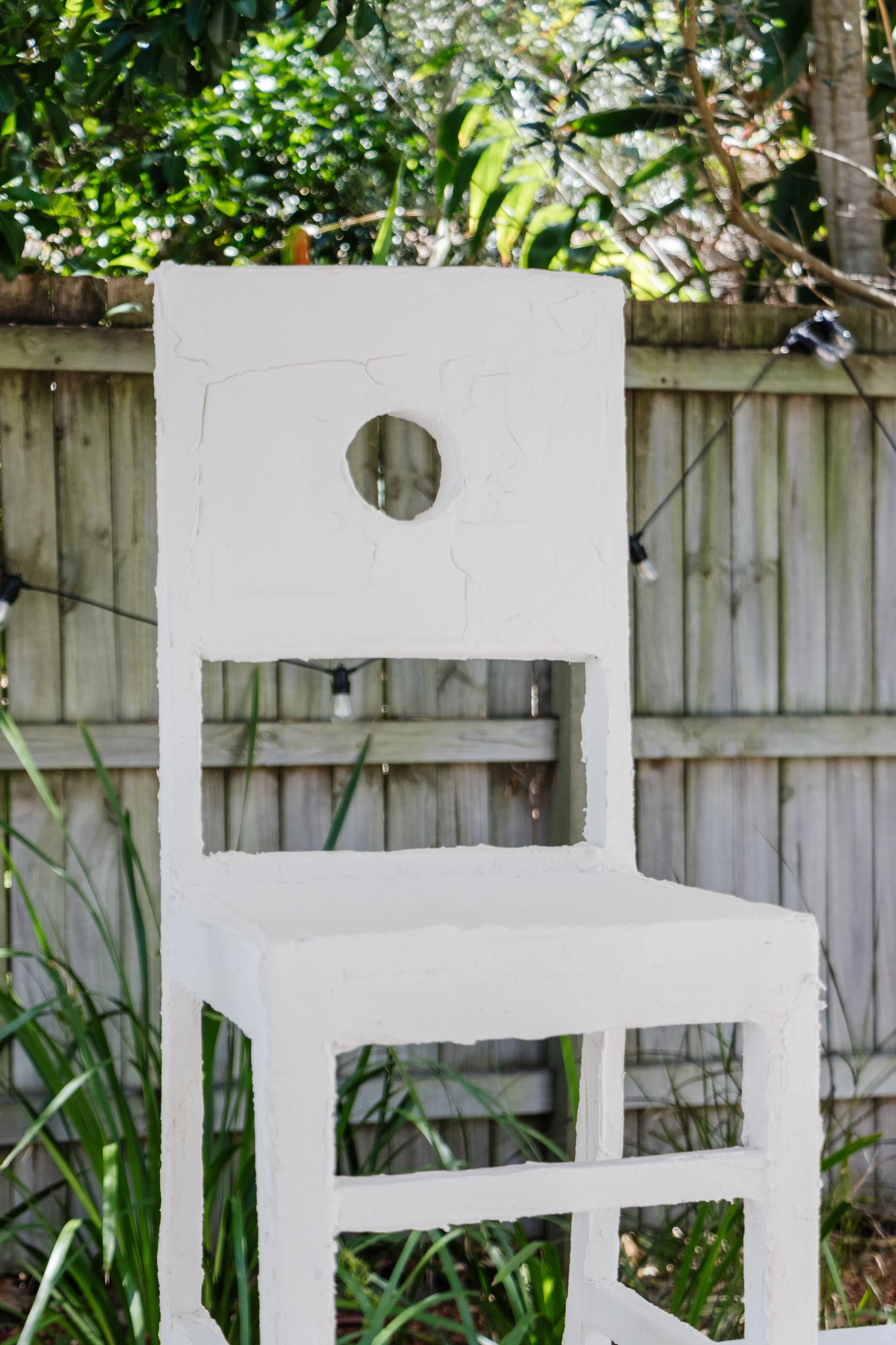 How To Upcycled Plaster Dining Chairs Smor Home